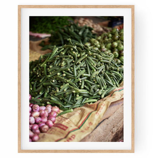 India - Market Okra #42