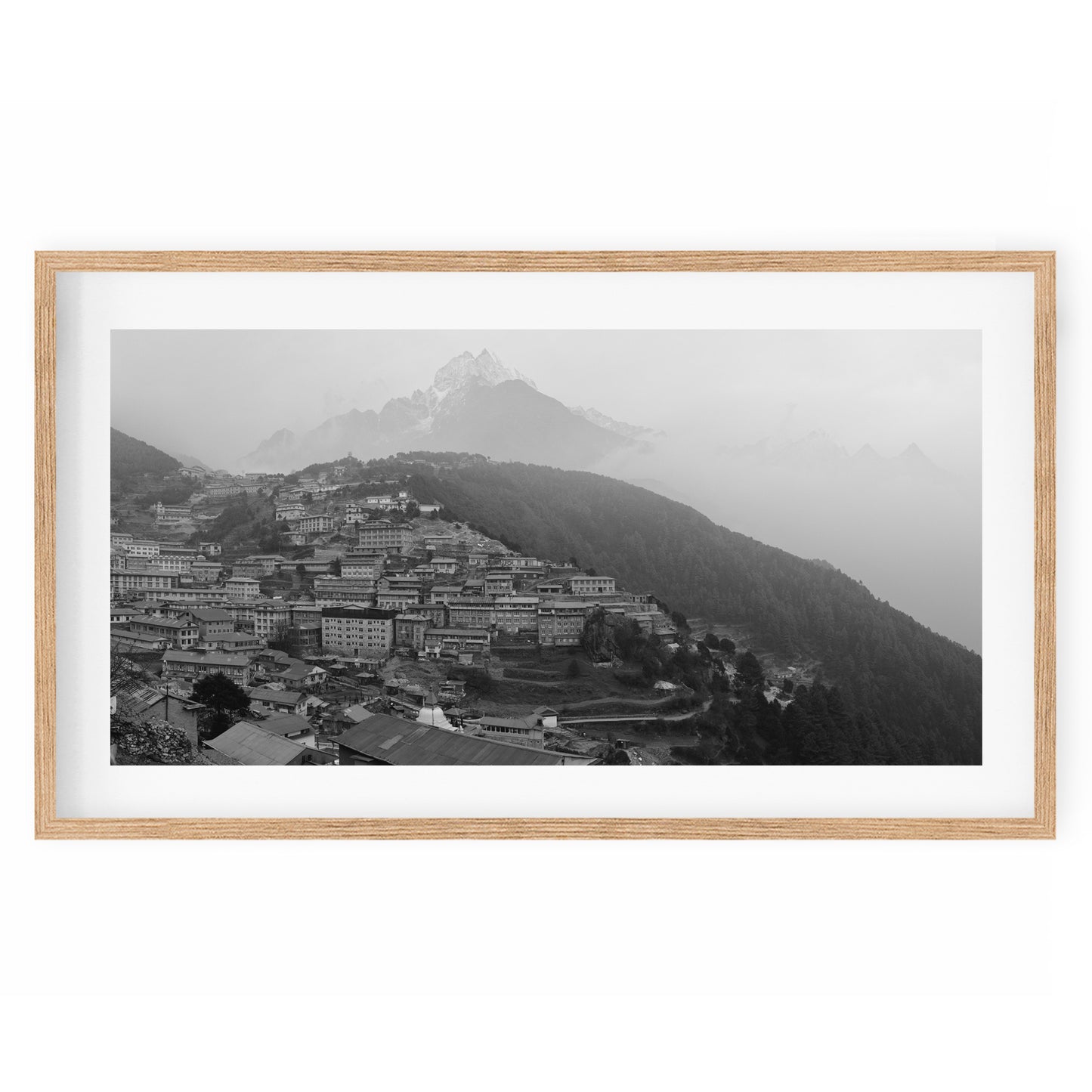 Nepal - Namche Bazar - #131 BW