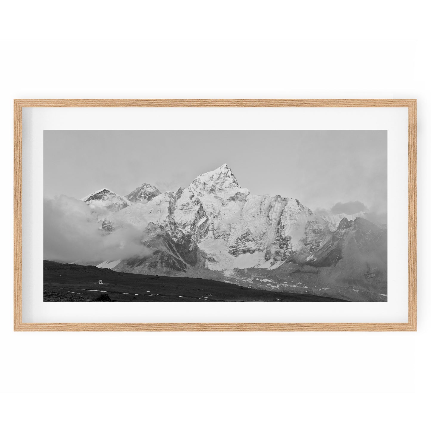 Nepal - Mt Everest & Mt Nuptse - #135 BW