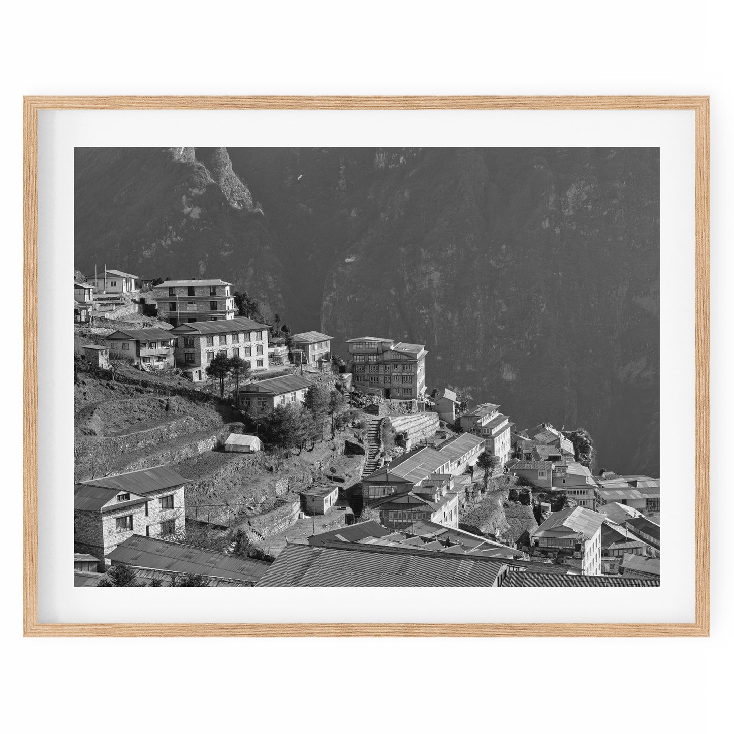 Nepal - Namche Bazar - #94 BW