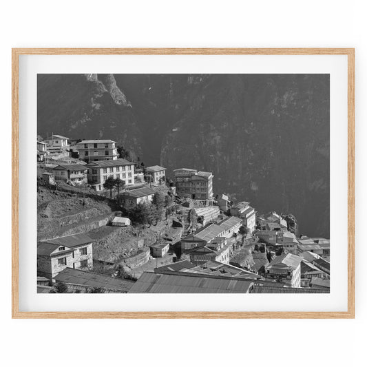 Nepal - Namche Bazar - #94 BW