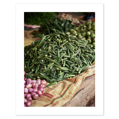 India - Market Okra #42