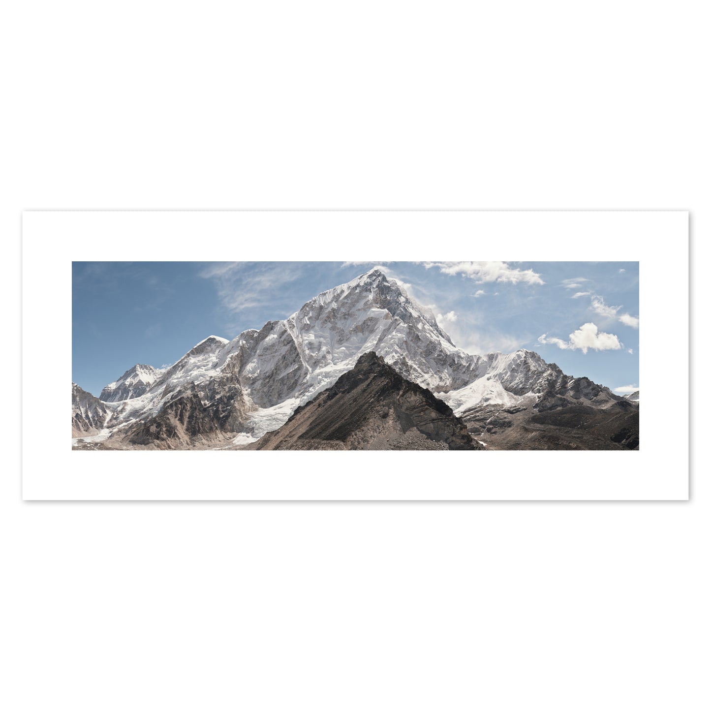 Nepal - Panorama of Mt Nuptse #24