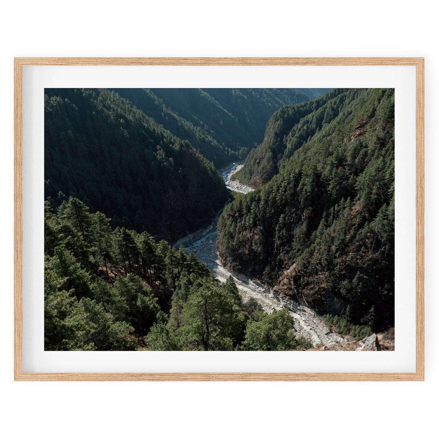 Nepal - Winding river, #53