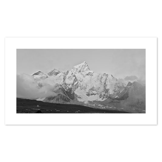 Nepal - Mt Everest & Mt Nuptse - #135 BW