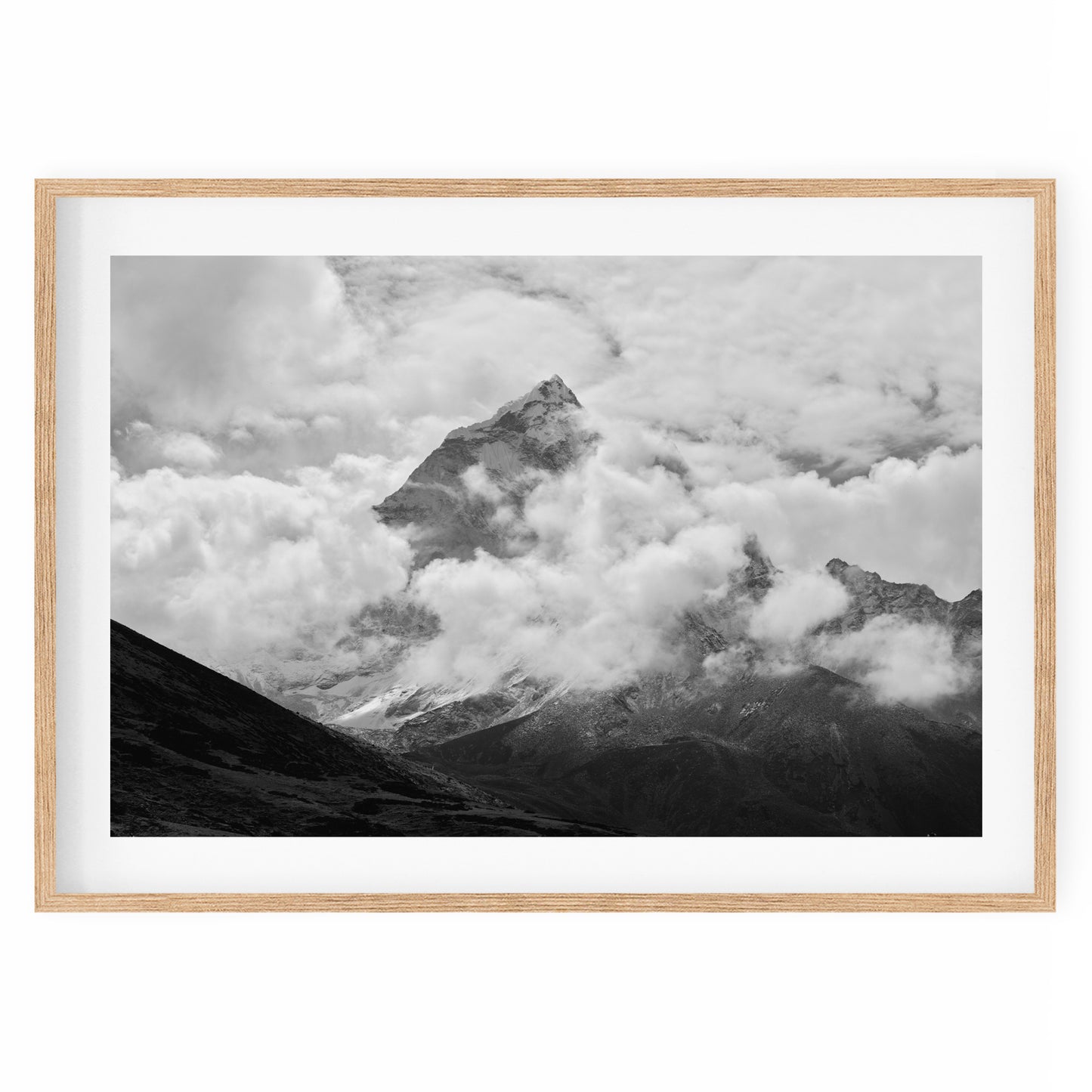 Nepal -  Mt Ama Dablam - #17 BW