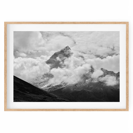 Nepal -  Mt Ama Dablam - #17 BW