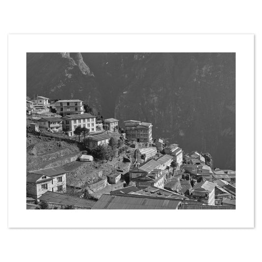 Nepal - Namche Bazar - #94 BW