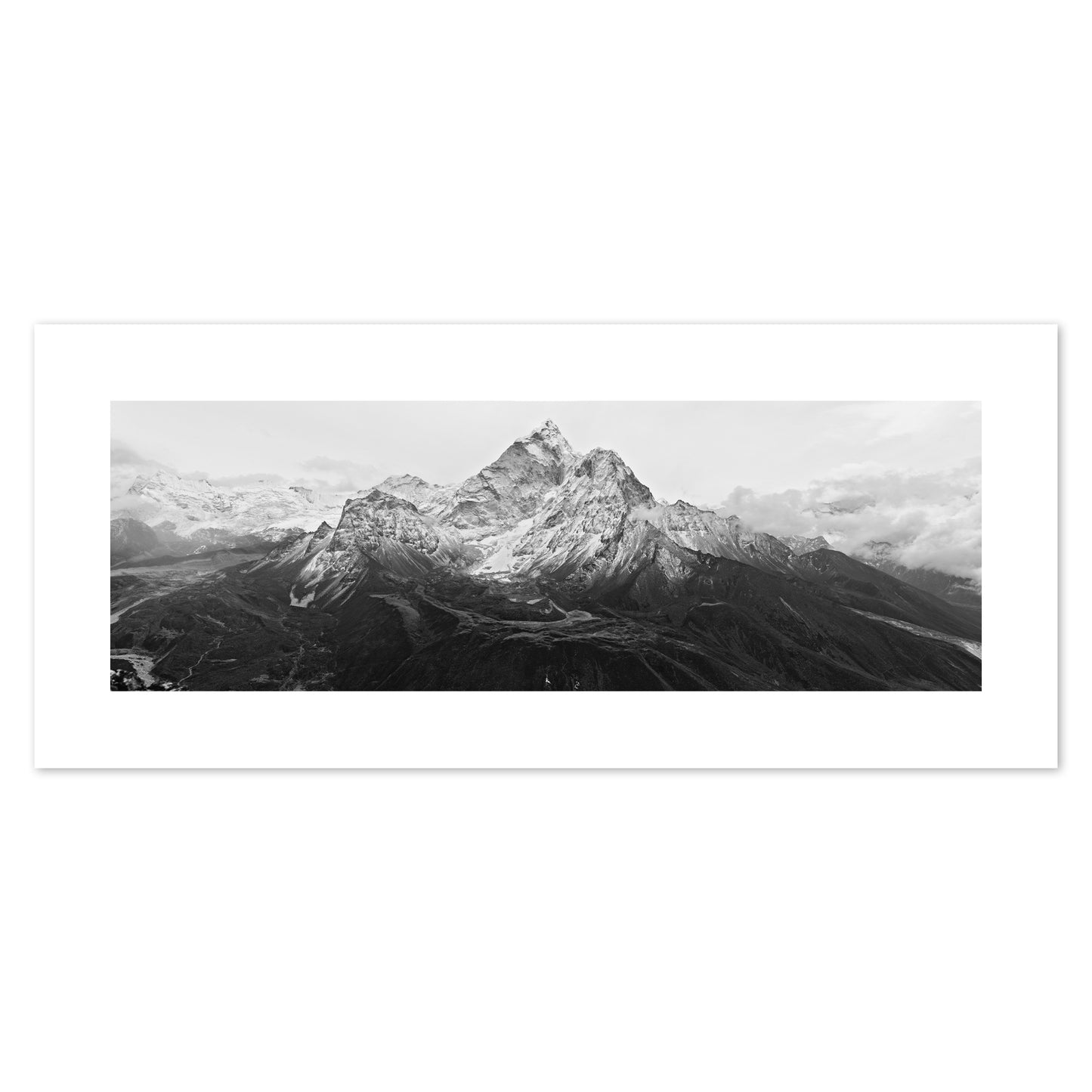 Nepal - Ama Dablam - #15 BW