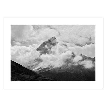 Nepal -  Mt Ama Dablam - #17 BW