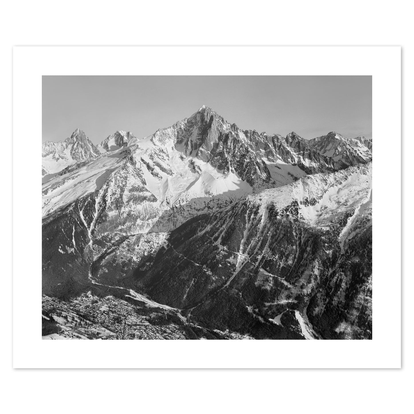France - Chamonix #07 BW