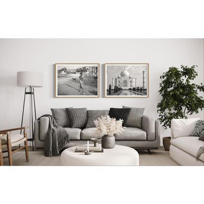 India - Taj Mahal #01 BW