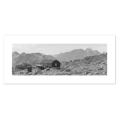 New Zealand - Mueller Hut #01 BW Panorama