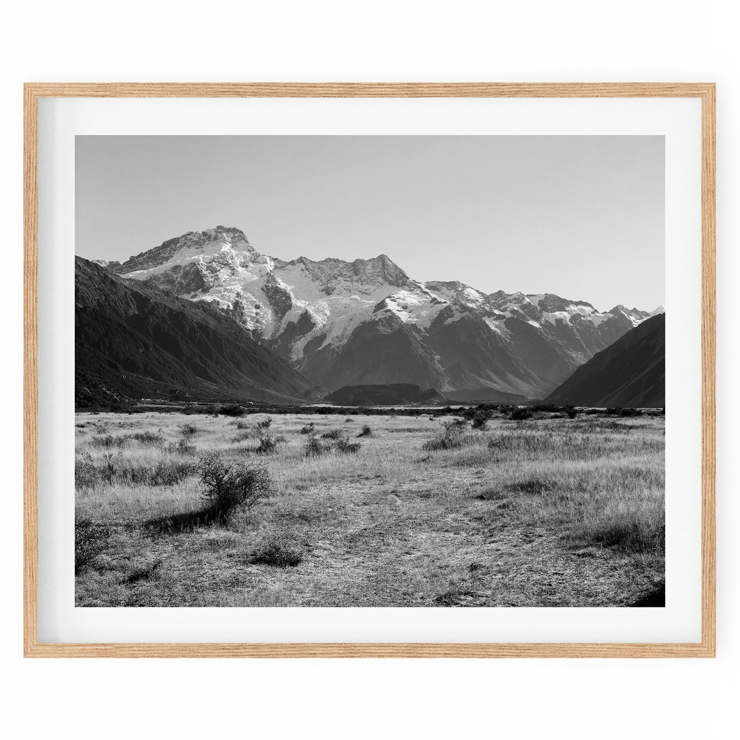 New Zealand - Mt Cook National Park #15 BW